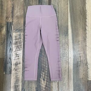 NEW Alo Sliced High Rise Leggings Capri XS